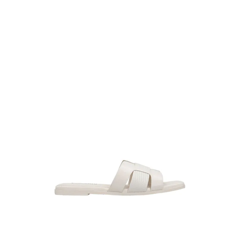 03534-WHT Women's Flats Sandal-White