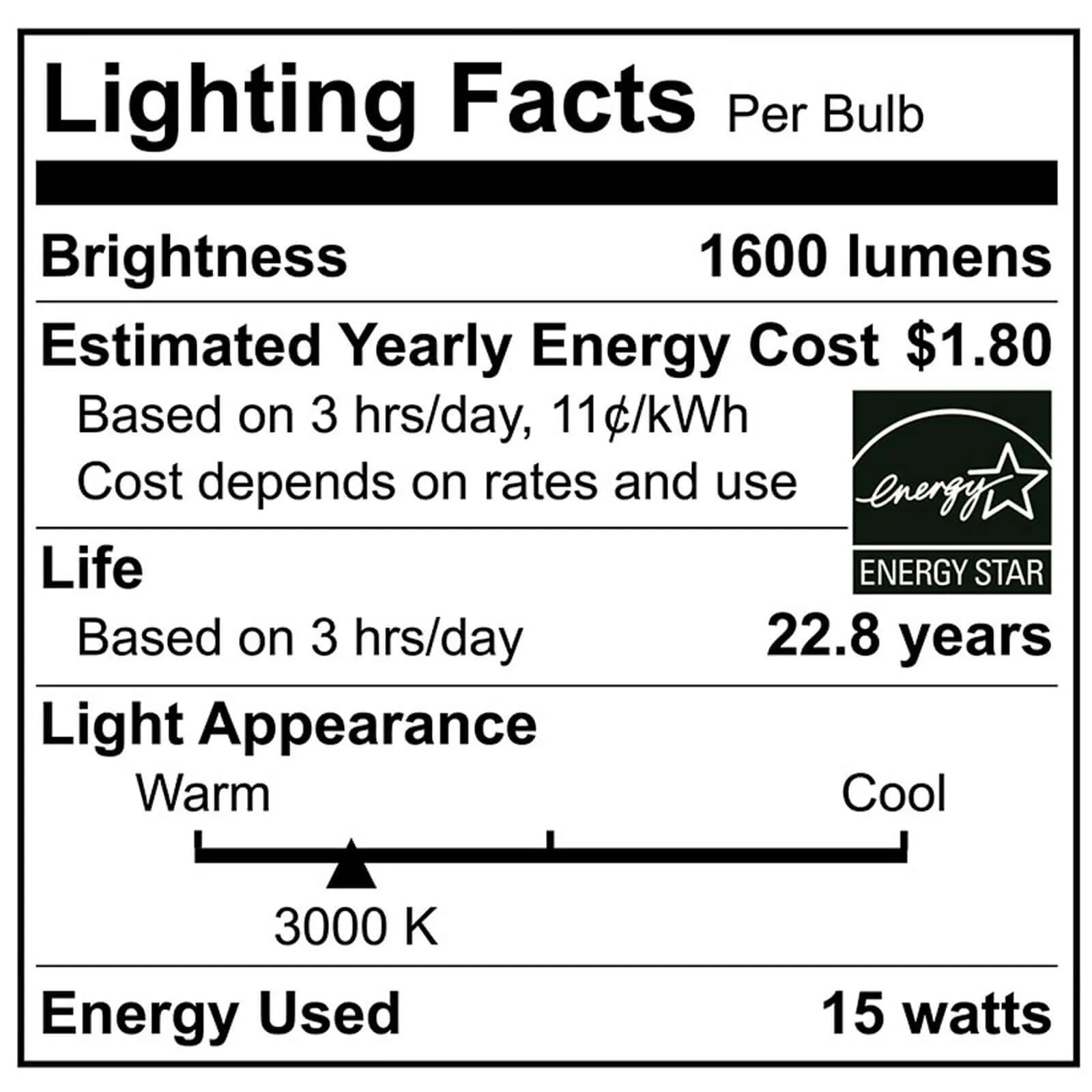 100-Watt EQ A19 E26 EFS Dimmable Energy Star General Purpose LED Light Bulb