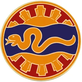 116th Cavalry Brigade Combat Team Combat Service Identification Badge