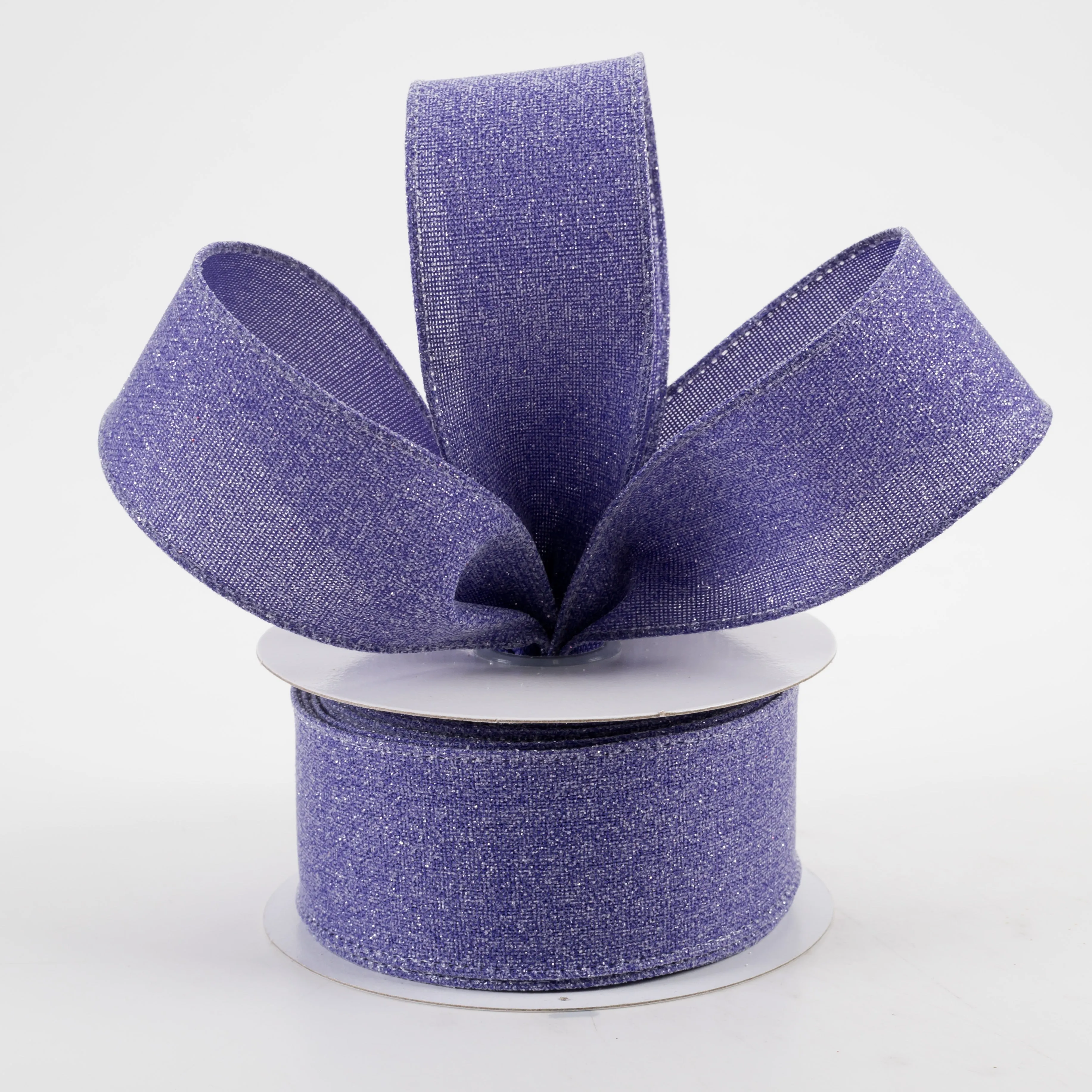 1.5" Crystal Shine Ribbon: Purple (10 Yards)