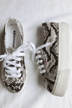 2790 Platform Sneakers in Snakeskin