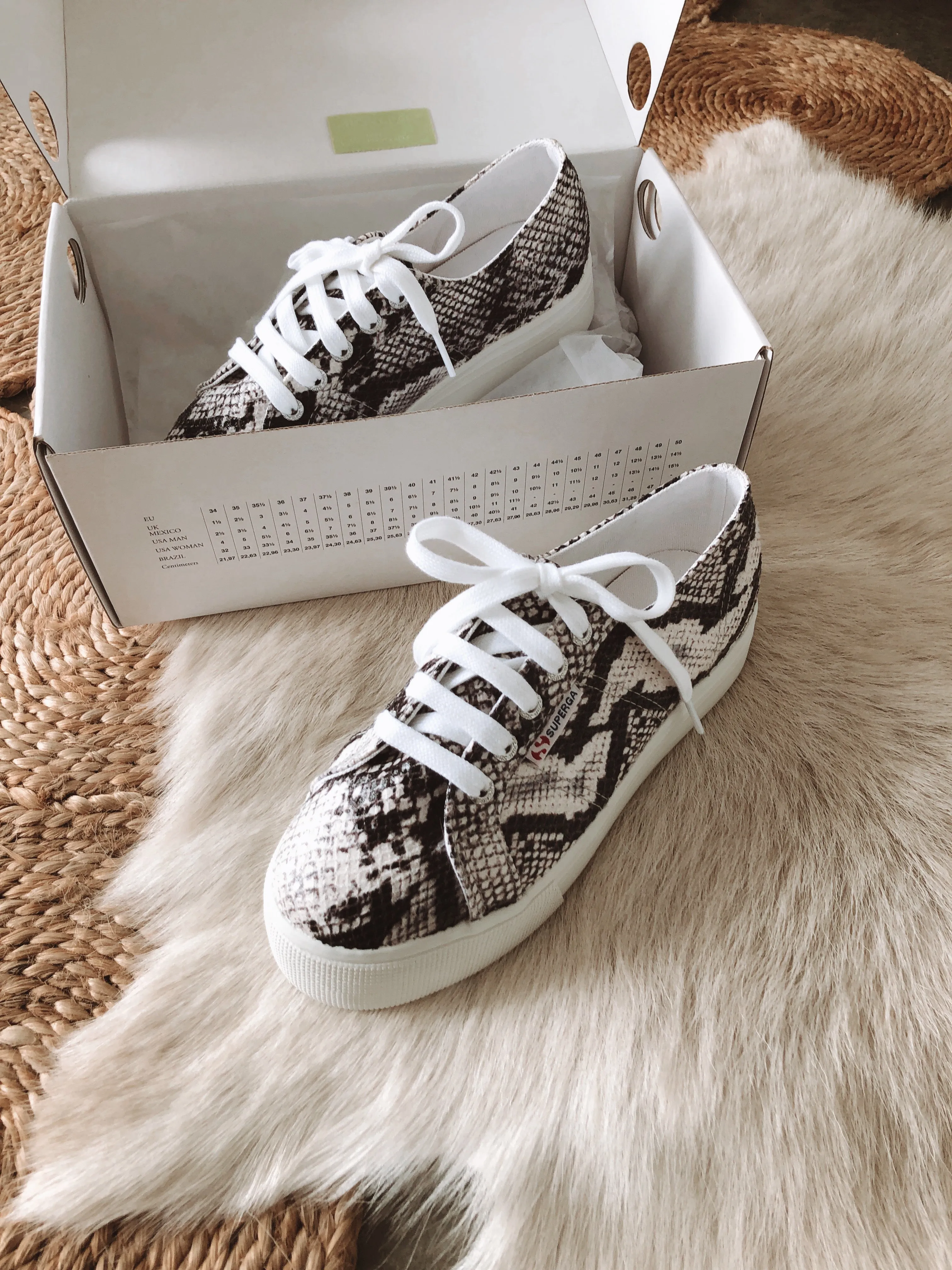 2790 Platform Sneakers in Snakeskin