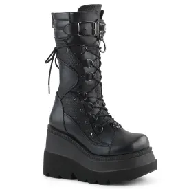 4 Inch Wedge Platform SHAKER-70 Black