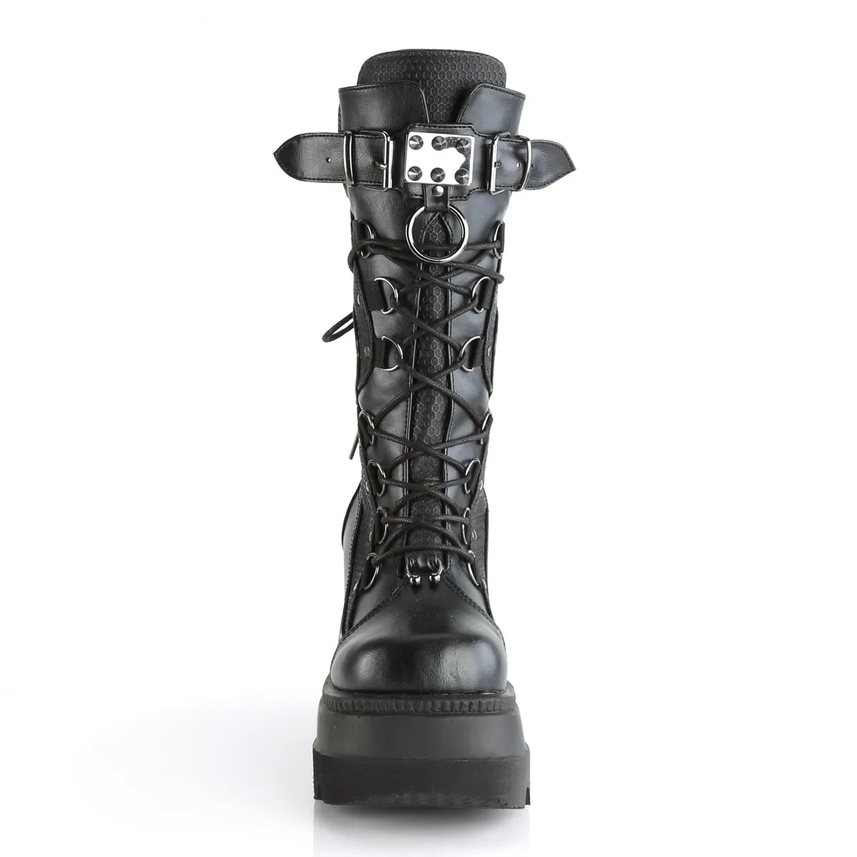 4 Inch Wedge Platform SHAKER-70 Black