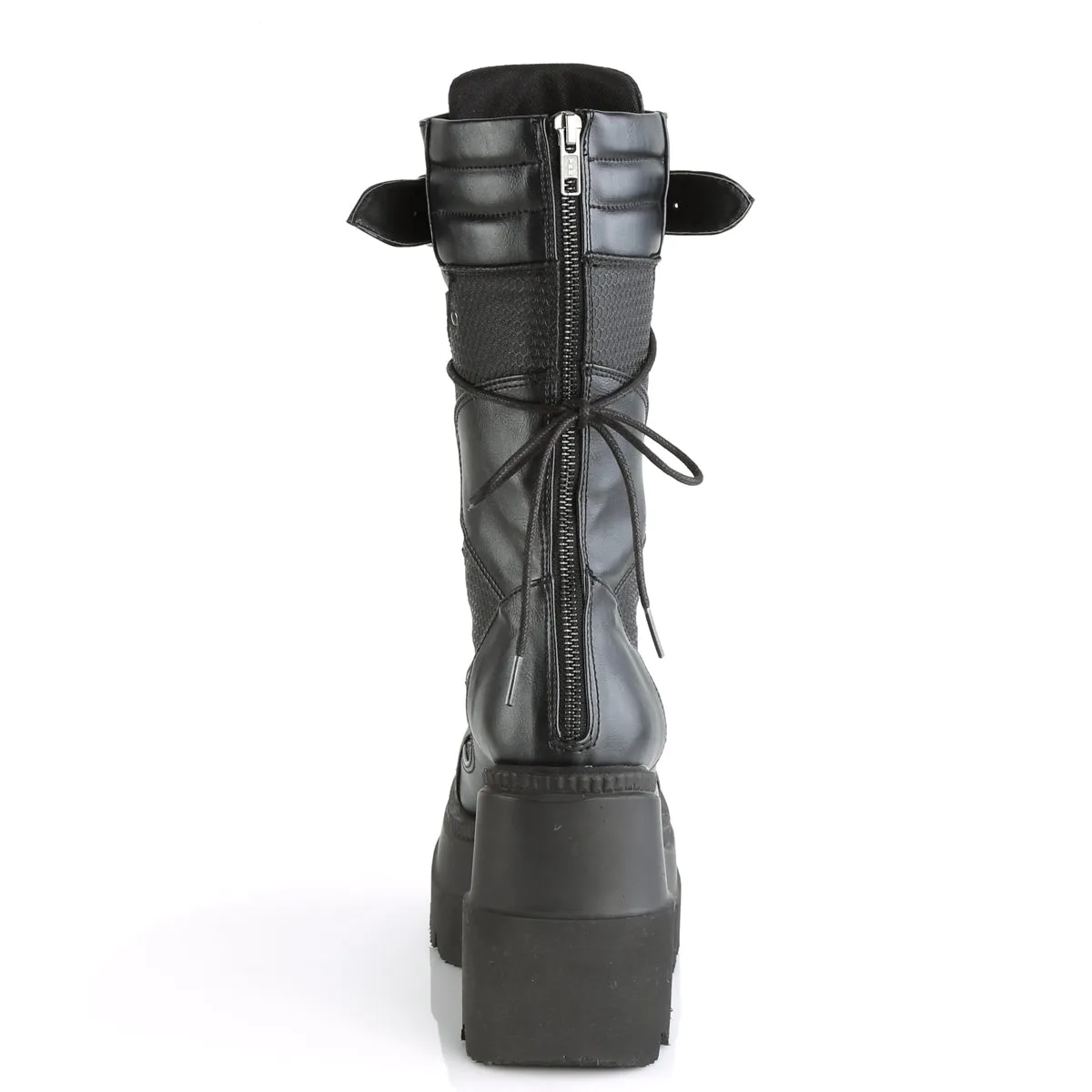 4 Inch Wedge Platform SHAKER-70 Black