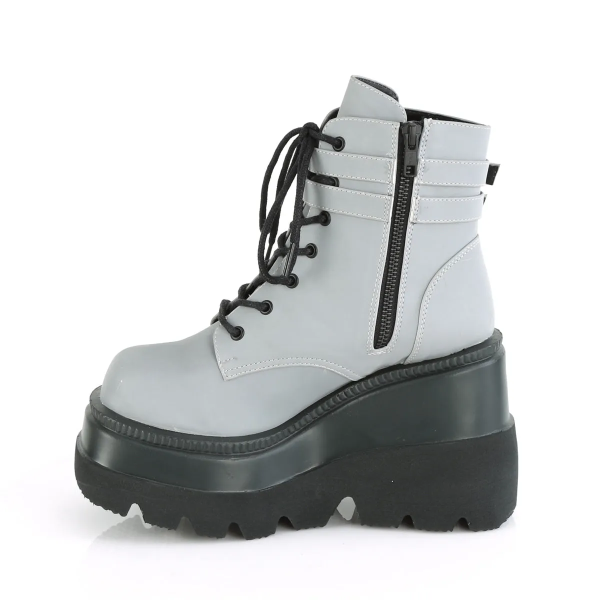 4 Inch Wedge SHAKER-52 Gray Reflective