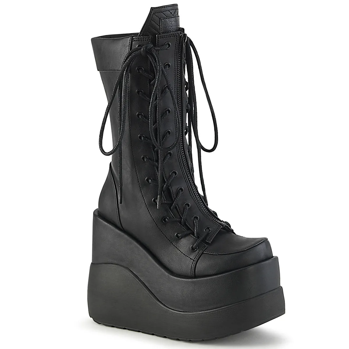 5 Inch Wedge Platform VOID-118 Black