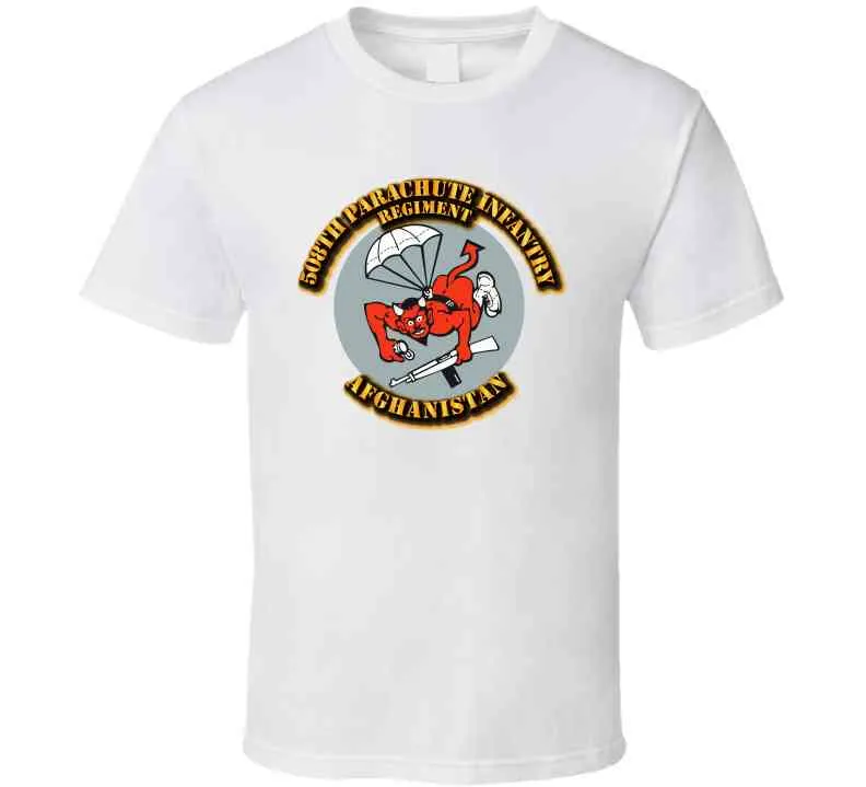 508th Parachute Infantry Regiment (Afghanistan) - T Shirt, Premium and Hoodie
