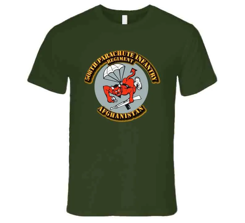 508th Parachute Infantry Regiment (Afghanistan) - T Shirt, Premium and Hoodie