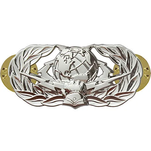 Air Force Badge: Cyberspace Support: Basic - regulation size