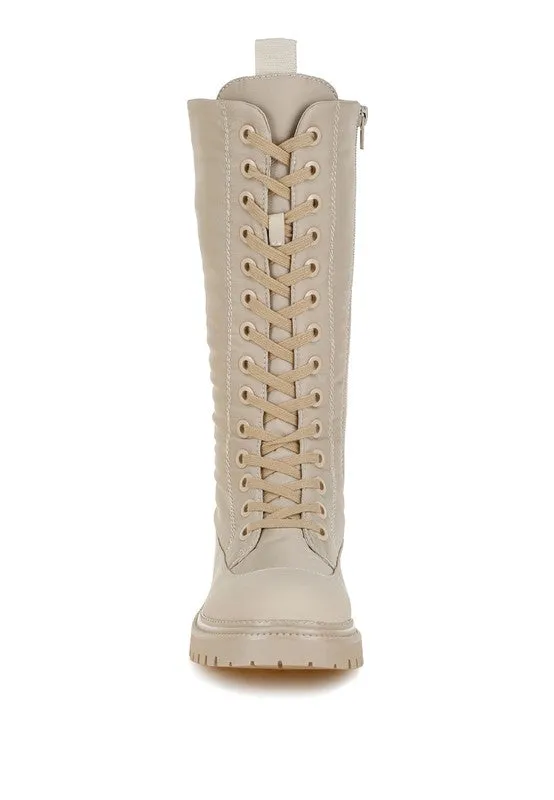 Argi Anti-Skid Lace-Up Combat Boots