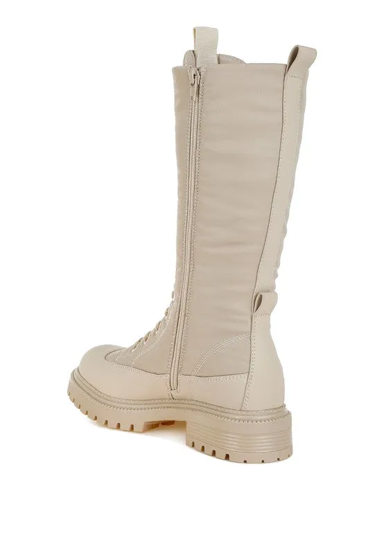 Argi Anti-Skid Lace-Up Combat Boots