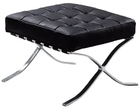 BARCELONA – VON DER ROHE - Footstool Black