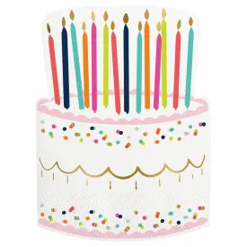 Birthday Cake Napkins