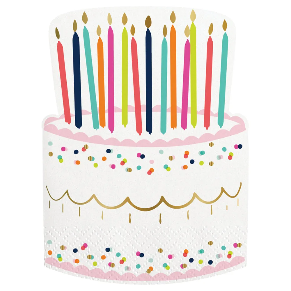 Birthday Cake Napkins