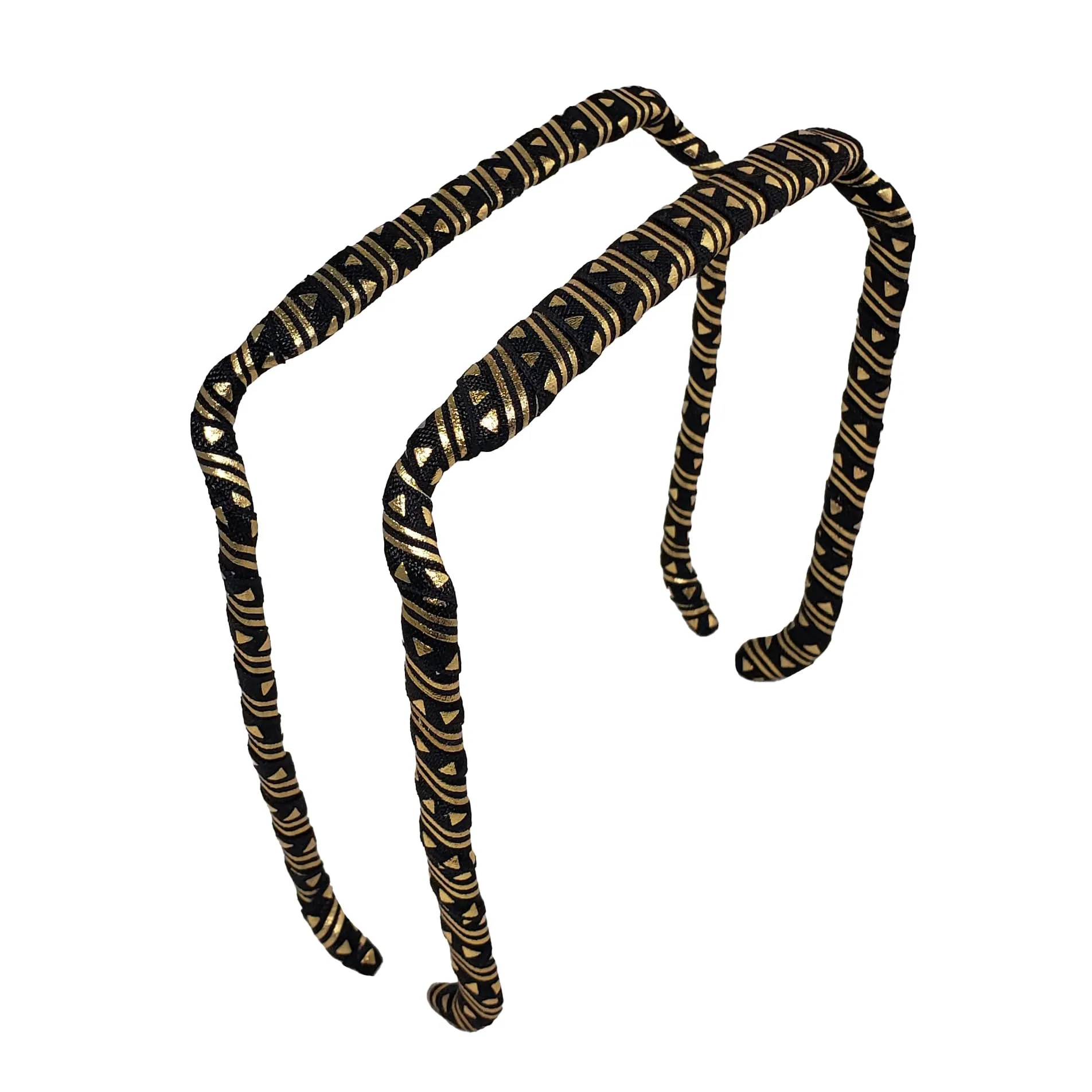 Black 'n' Gold Aztec Headband