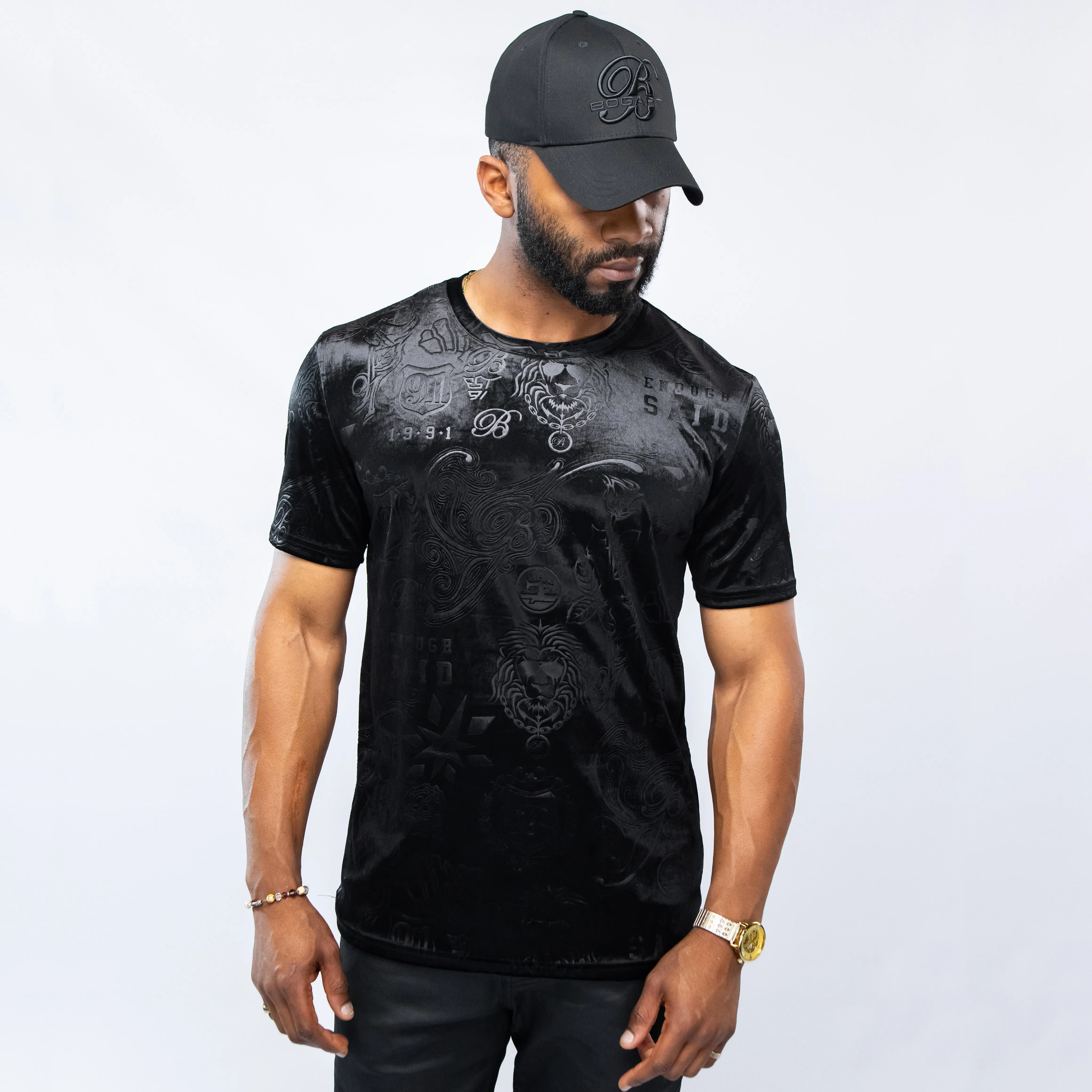 Bogart Gold Collection Velvet T-Shirt