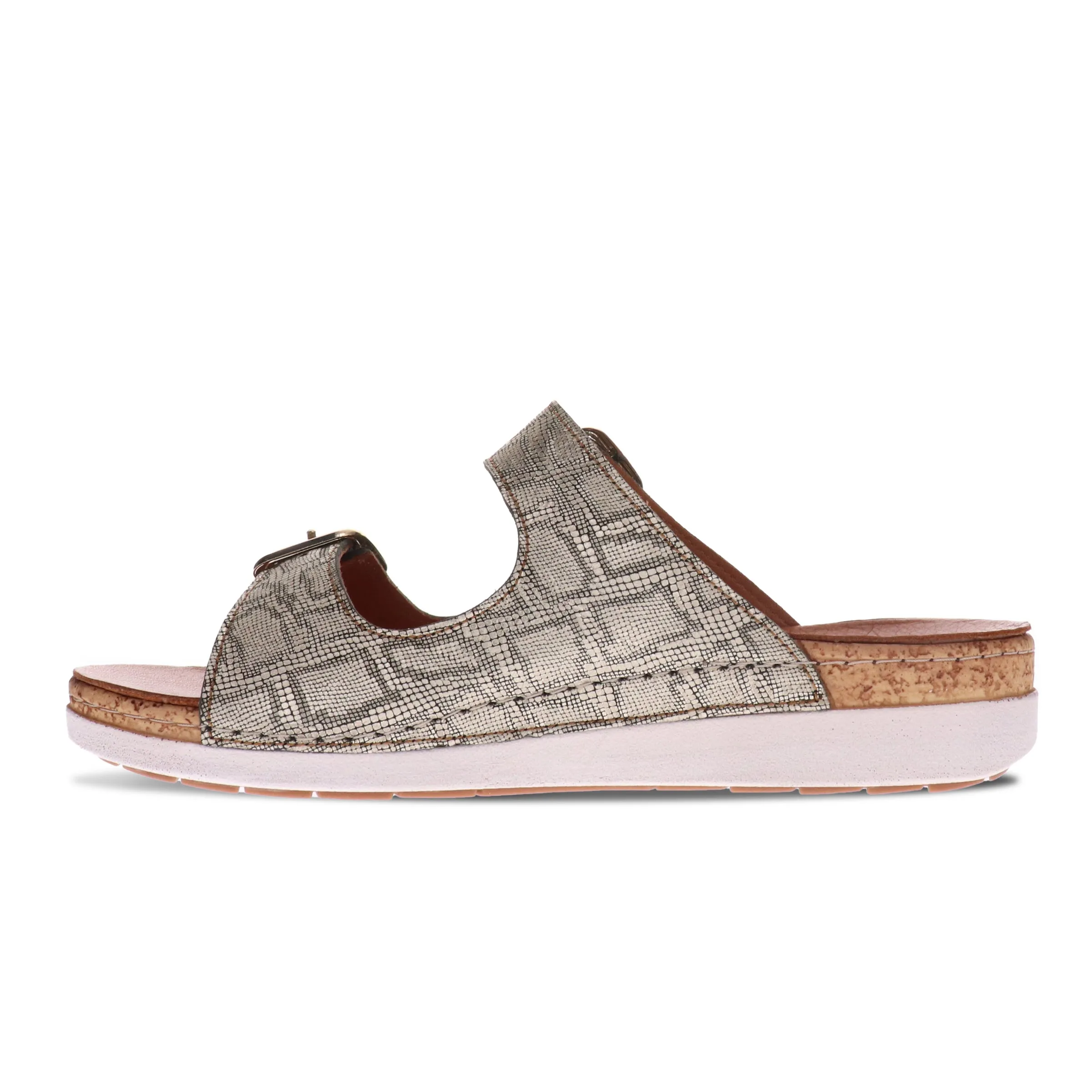 Brighton Platform Slide Sandal (Wide)