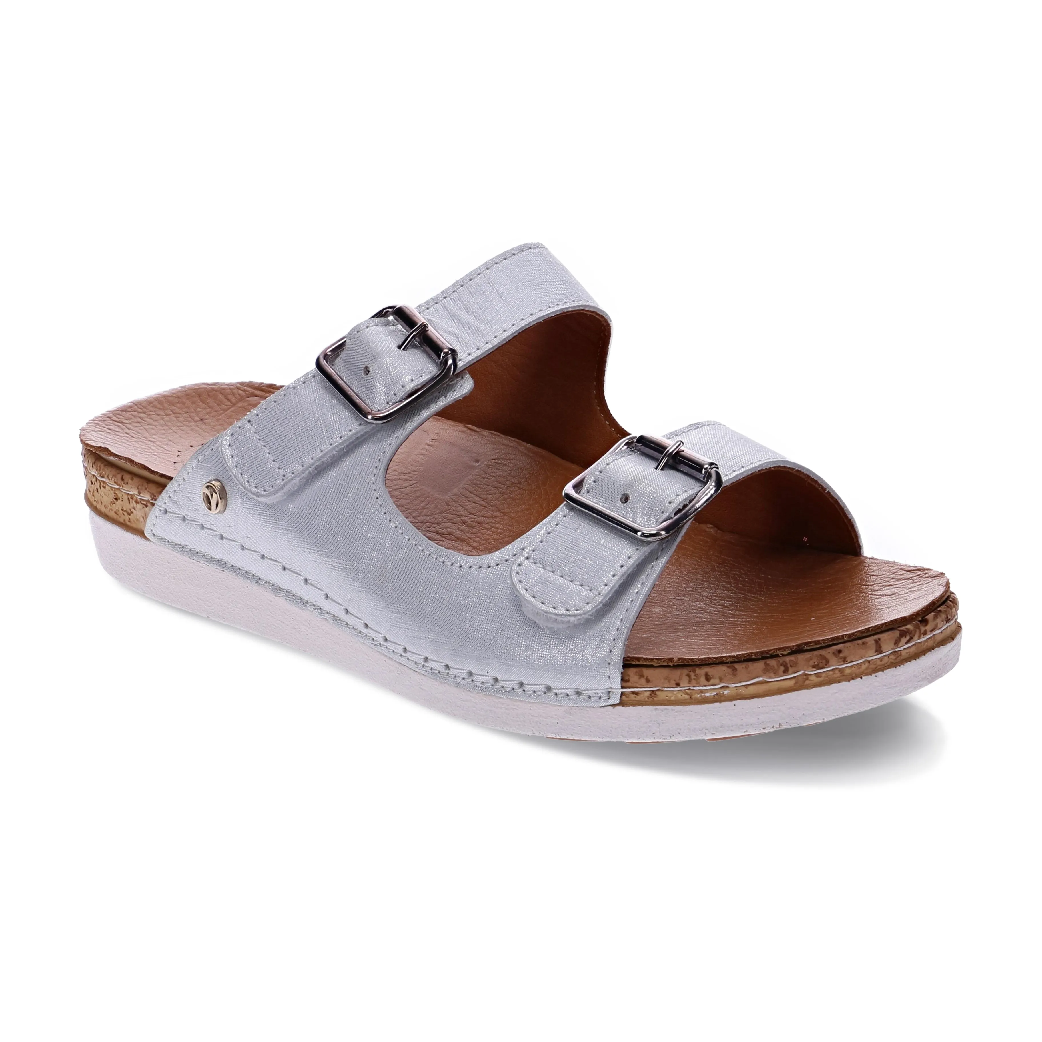 Brighton Platform Slide Sandal (Wide)
