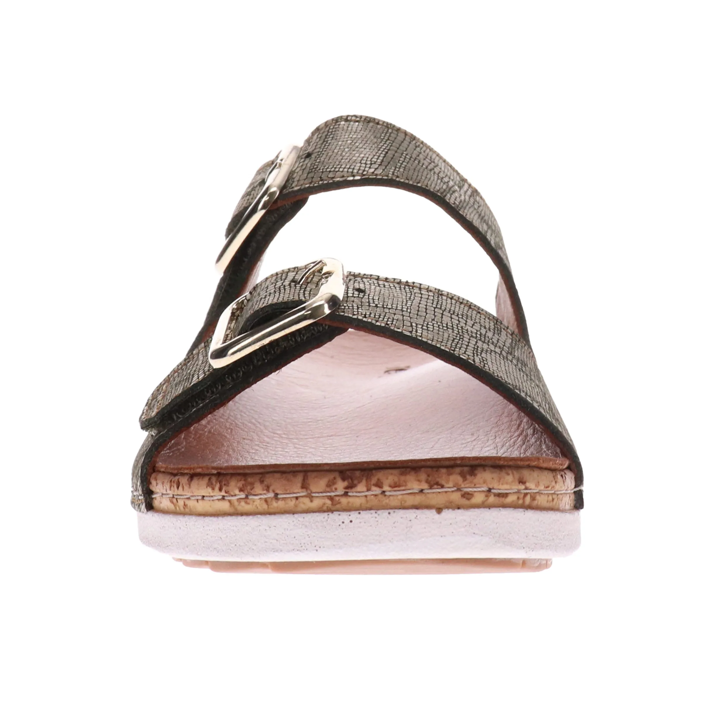 Brighton Platform Slide Sandal (Wide)