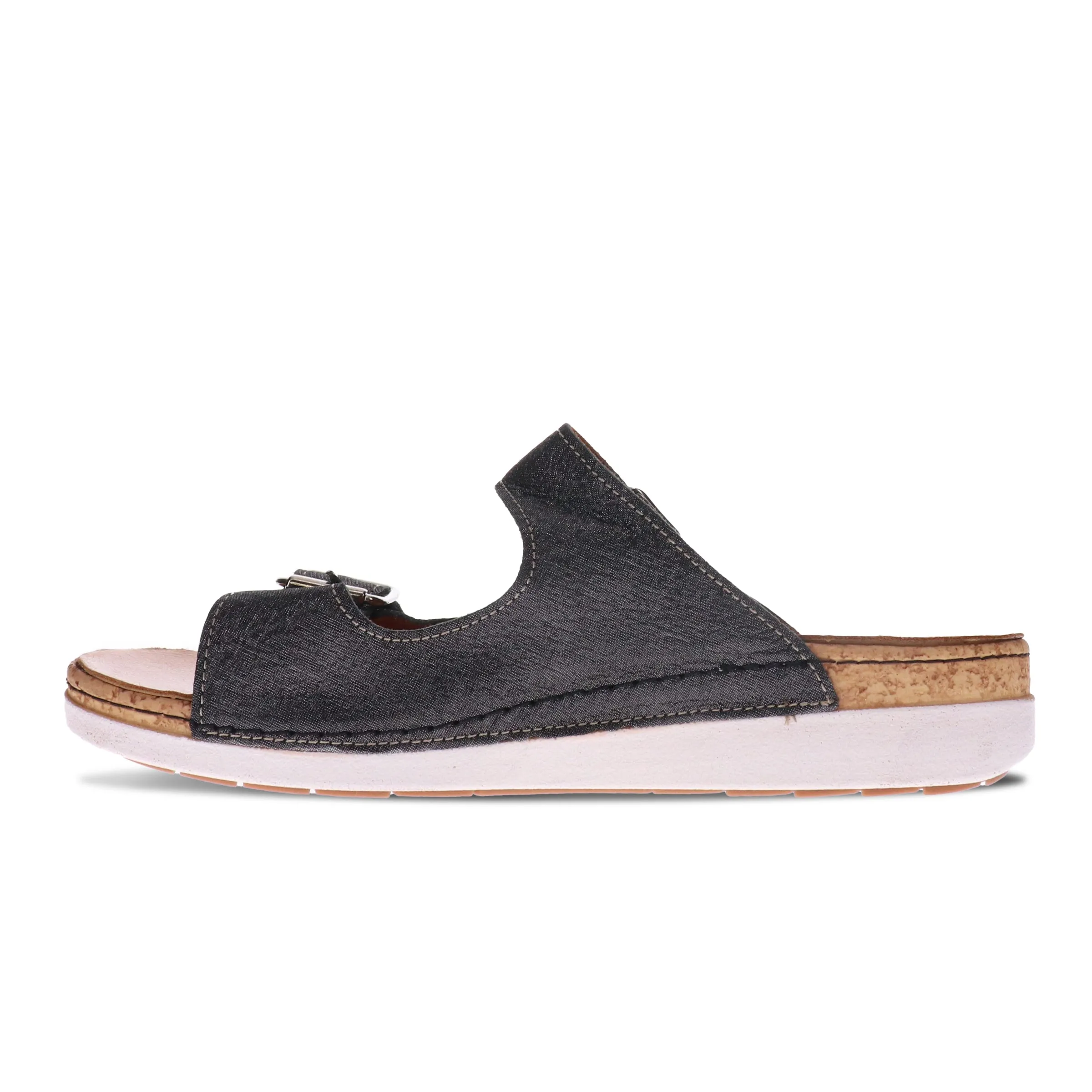 Brighton Platform Slide Sandal (Wide)