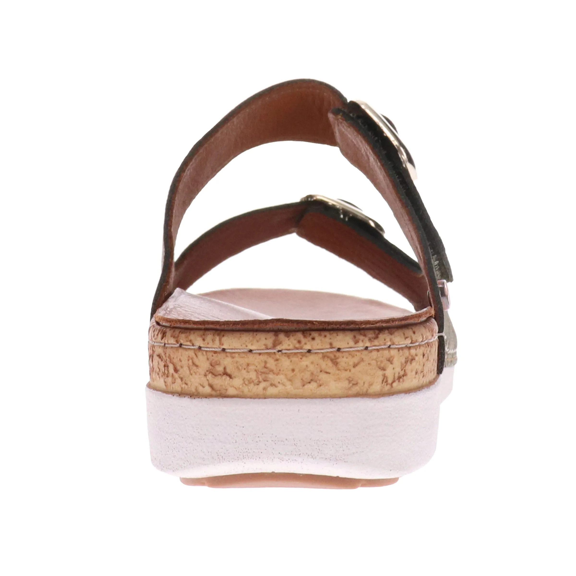 Brighton Platform Slide Sandal (Wide)