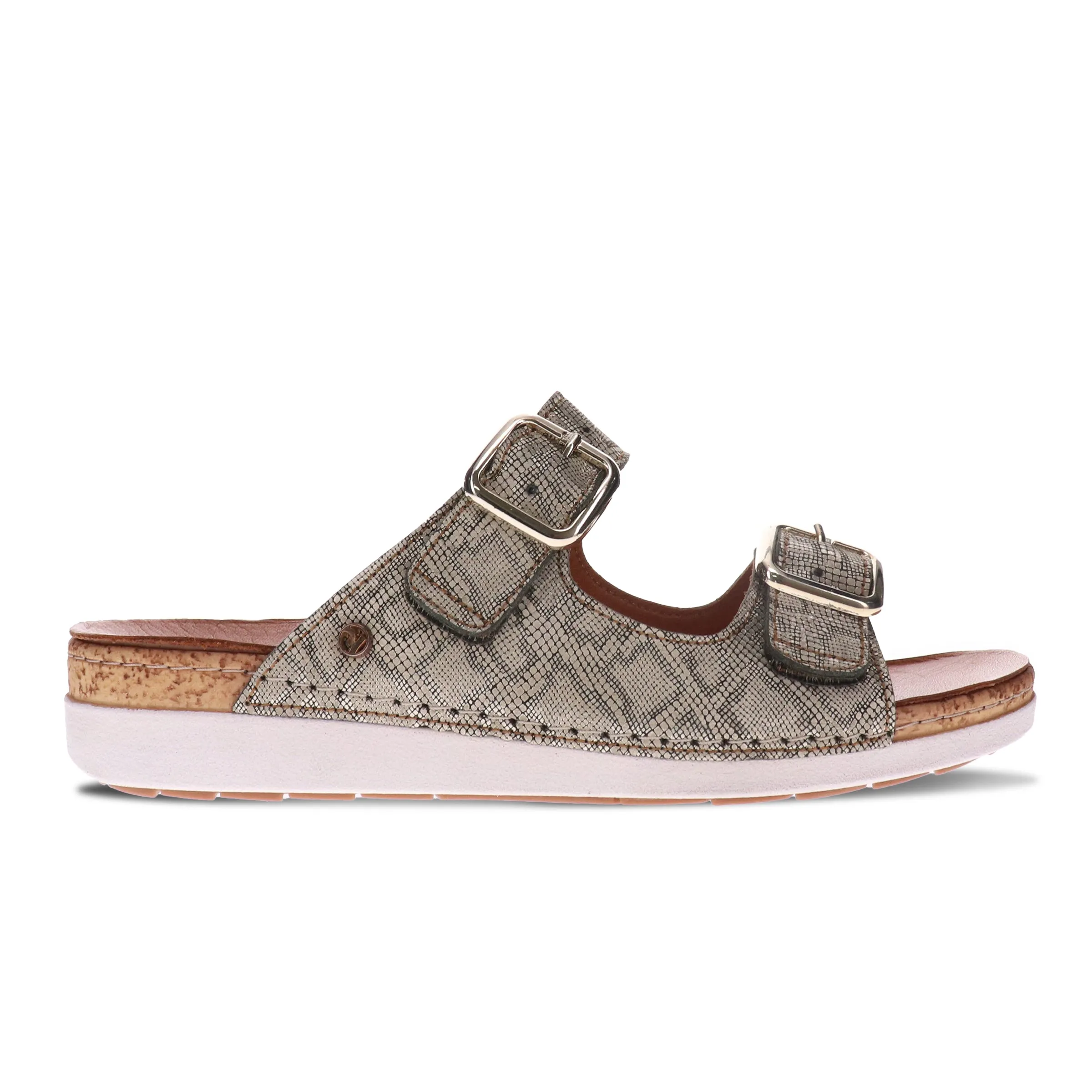 Brighton Platform Slide Sandal (Wide)