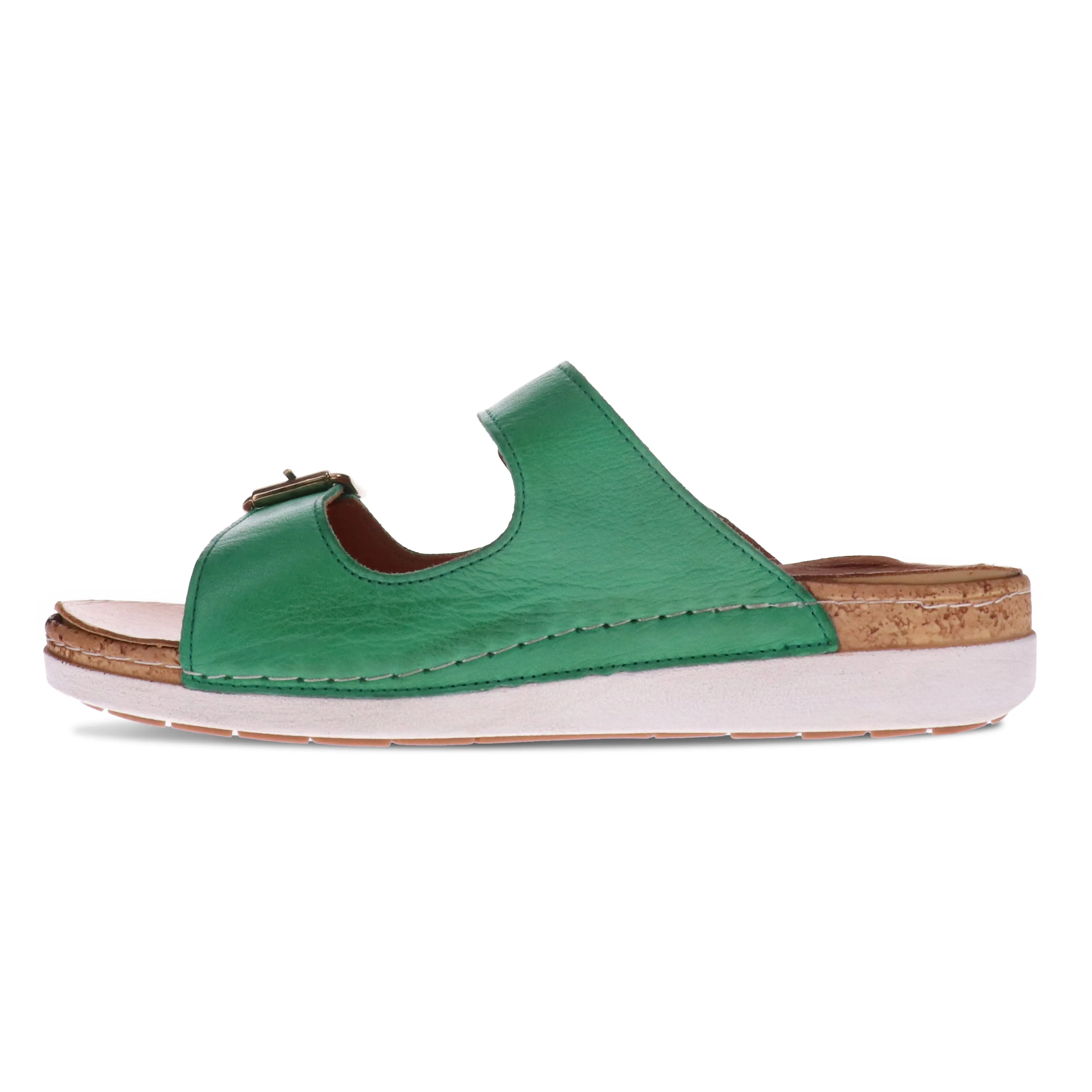 Brighton Platform Slide Sandal (Wide)