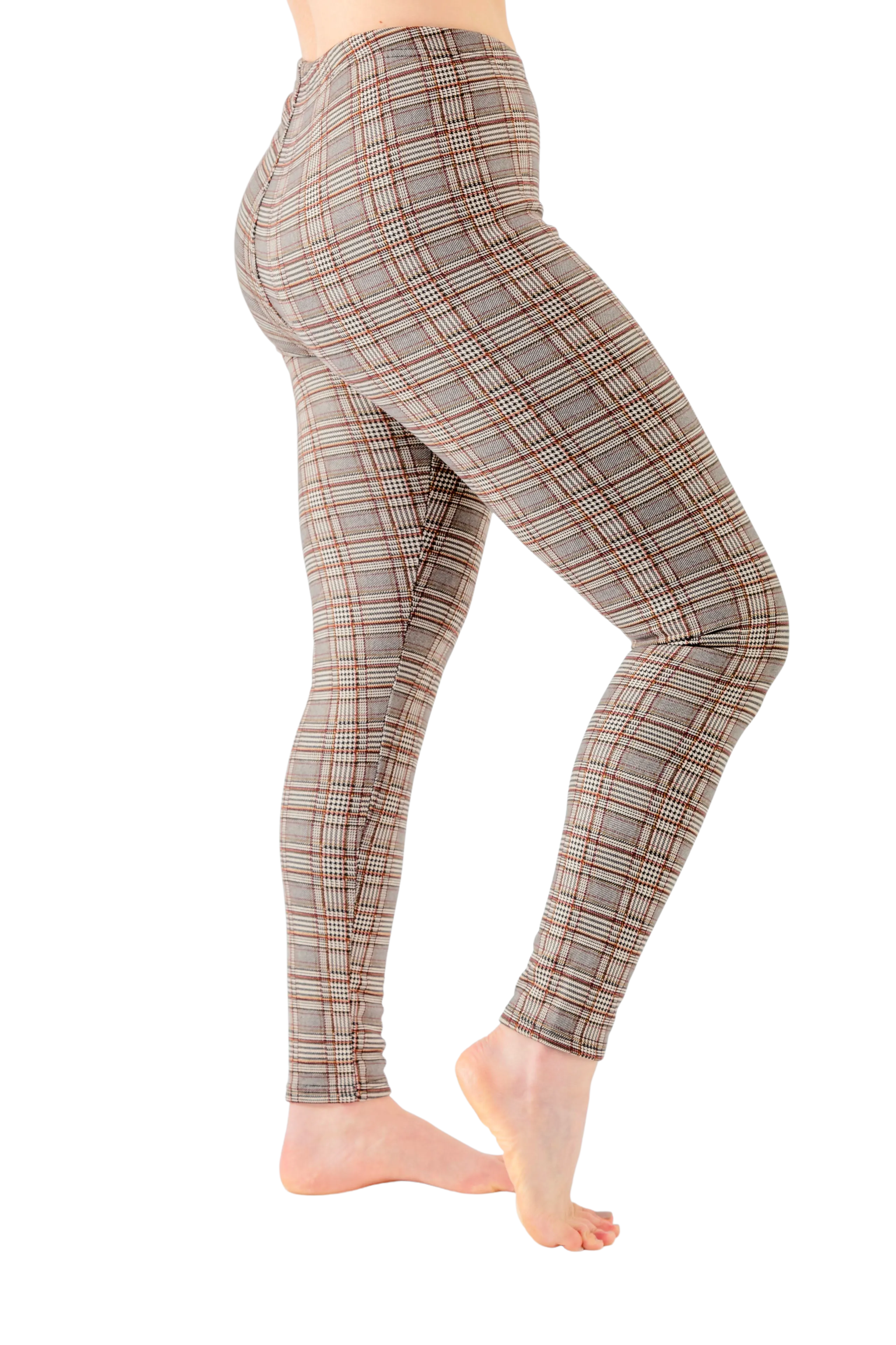 Brown Plaid - Cozy Lined