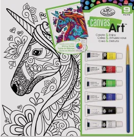 Canvas Art - Unicorn