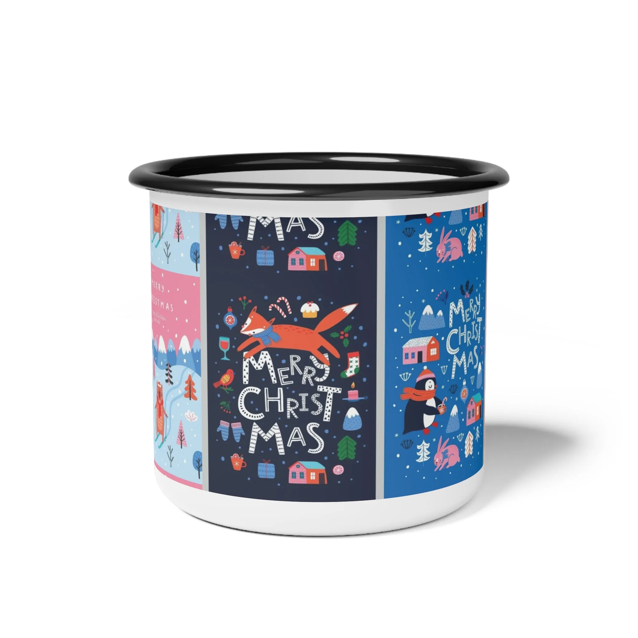 Enamel Camp Cup - Merry Christmas