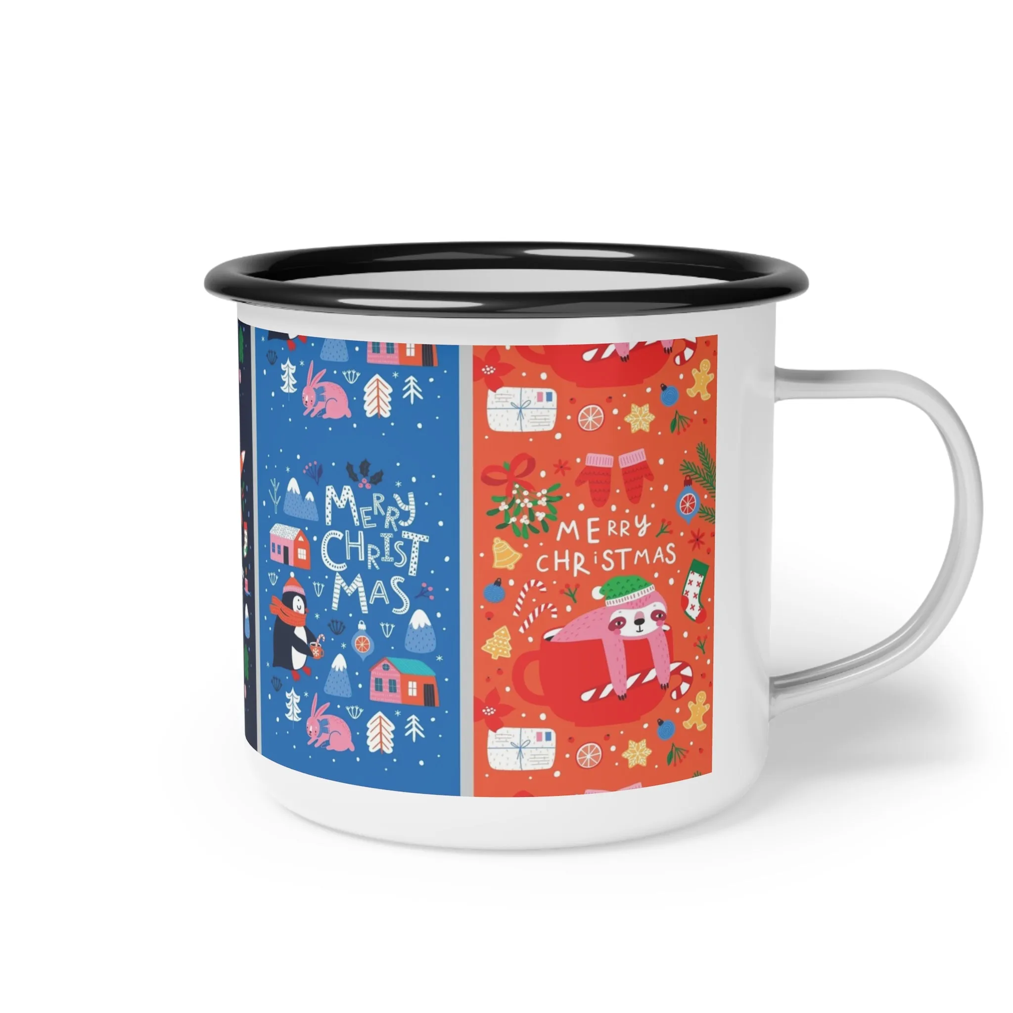 Enamel Camp Cup - Merry Christmas