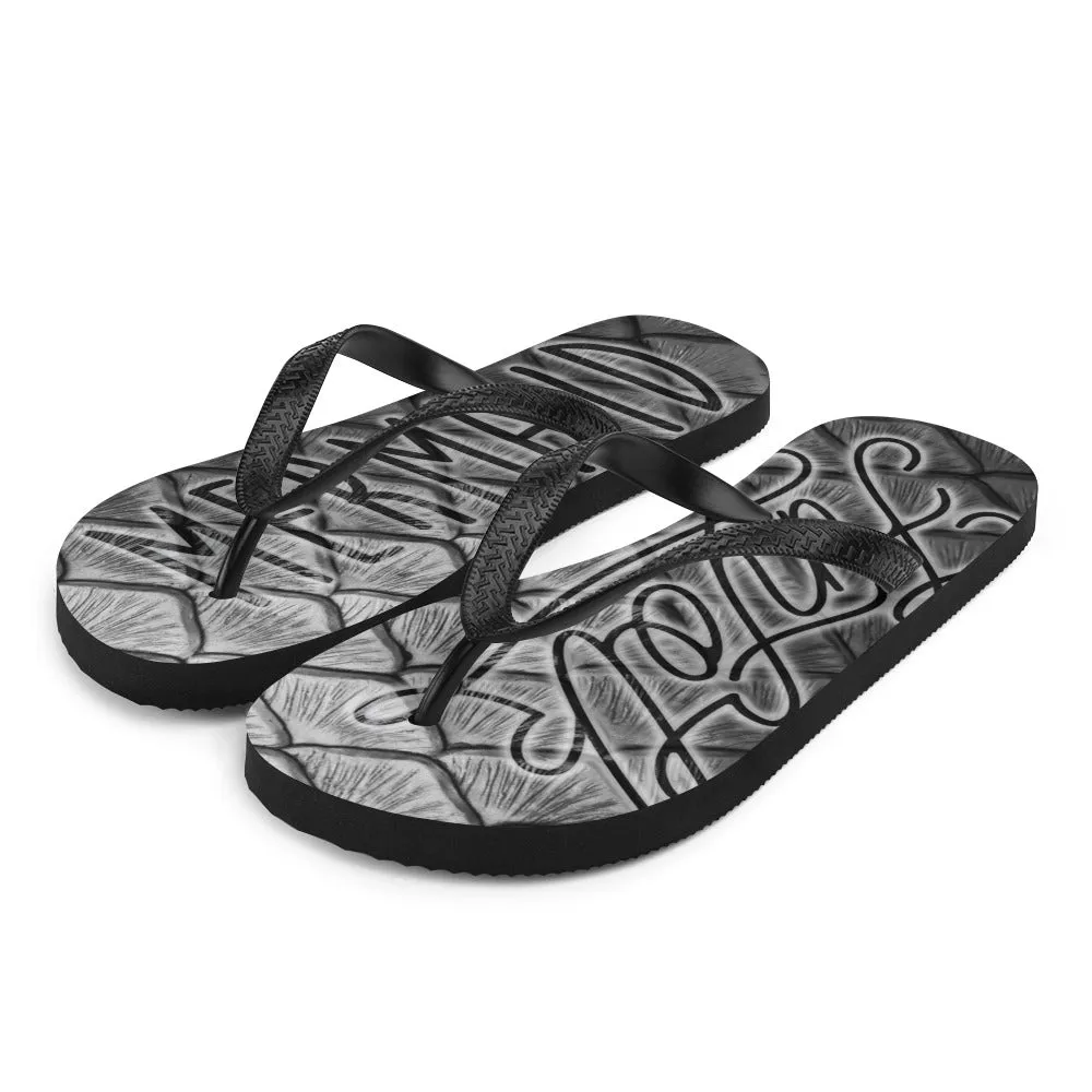 Finfolk Mermaid Fin-Flops: Starcrossed Silver