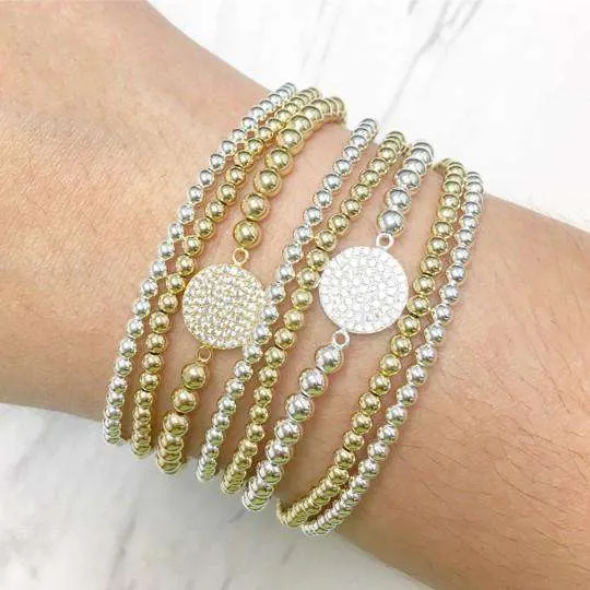 Flip a Coin | Small Charm Bracelet