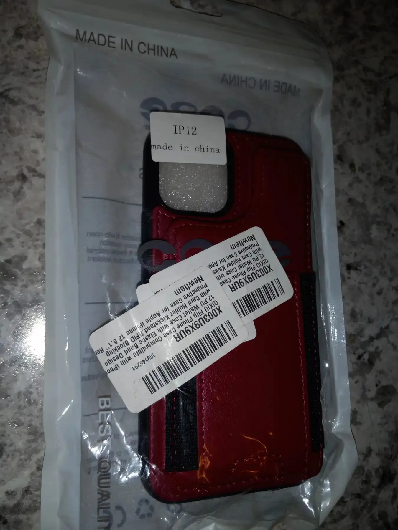 Flip Wallet Phone Case for iPhone 12