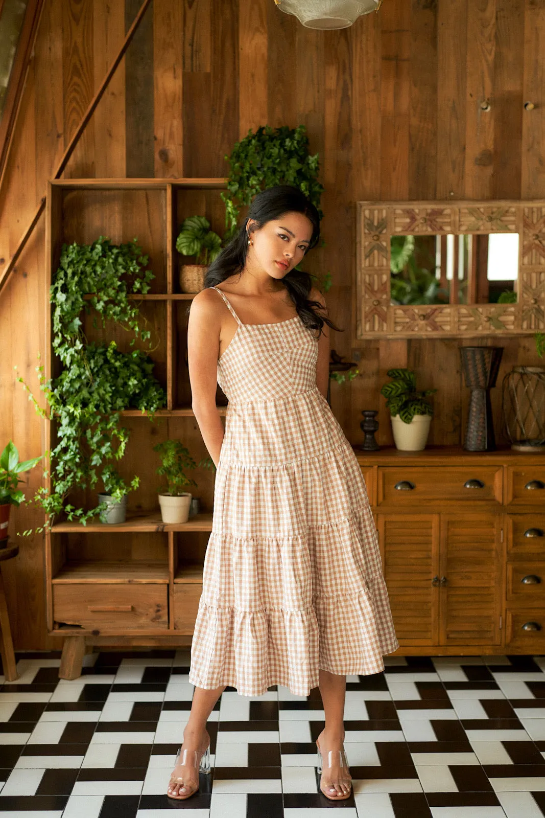 Gingham Dreams Maxi Dress