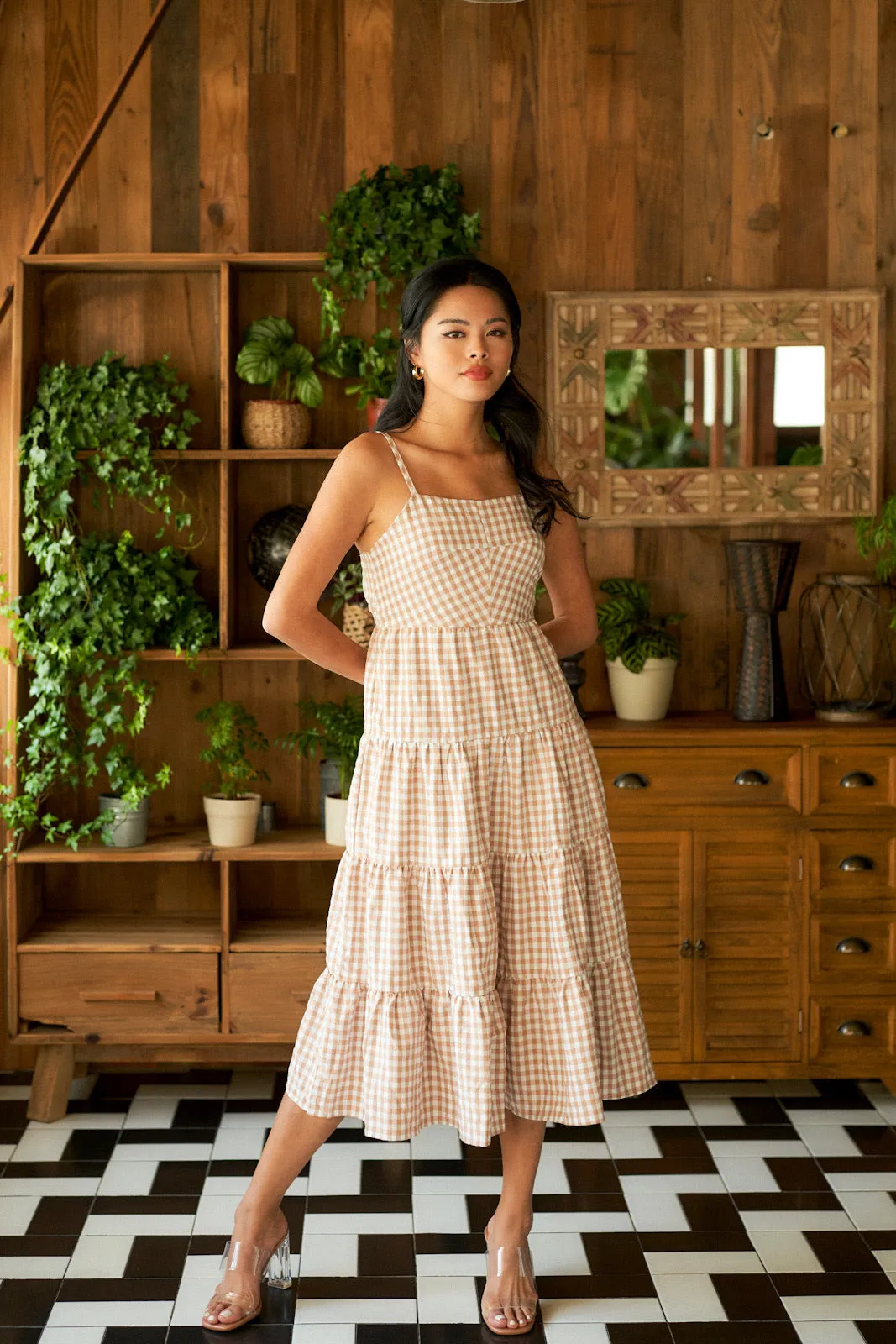 Gingham Dreams Maxi Dress
