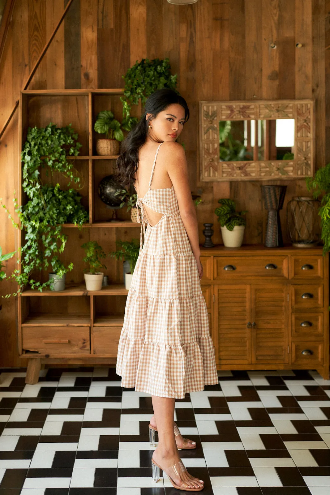 Gingham Dreams Maxi Dress