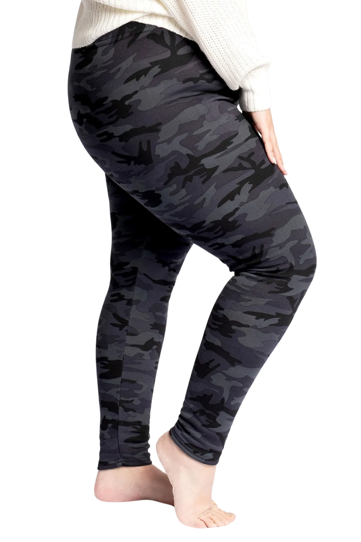 Grey Camo - Cozy Lined