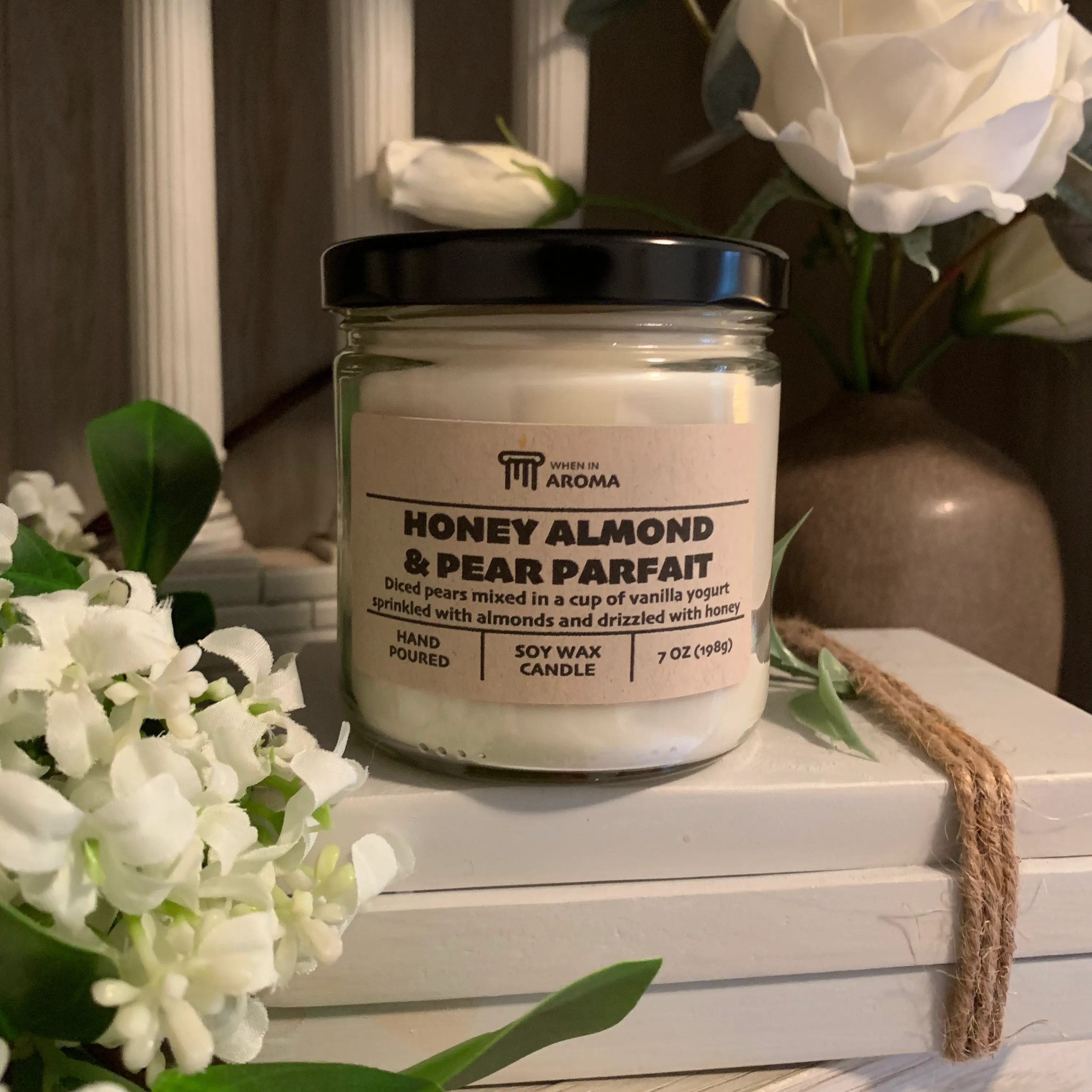 Honey Almond & Pear Parfait Soy Candle