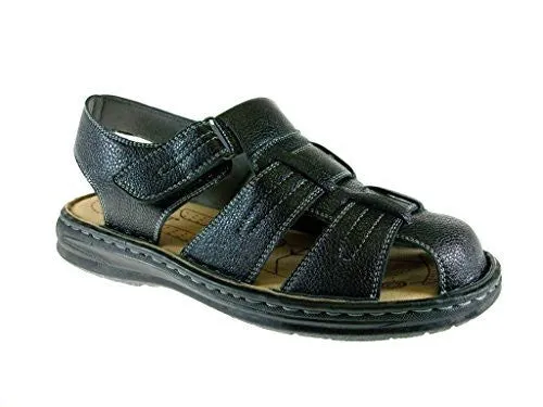 J's Awake Men's Locus-81 Covered Toe Caged Sandals