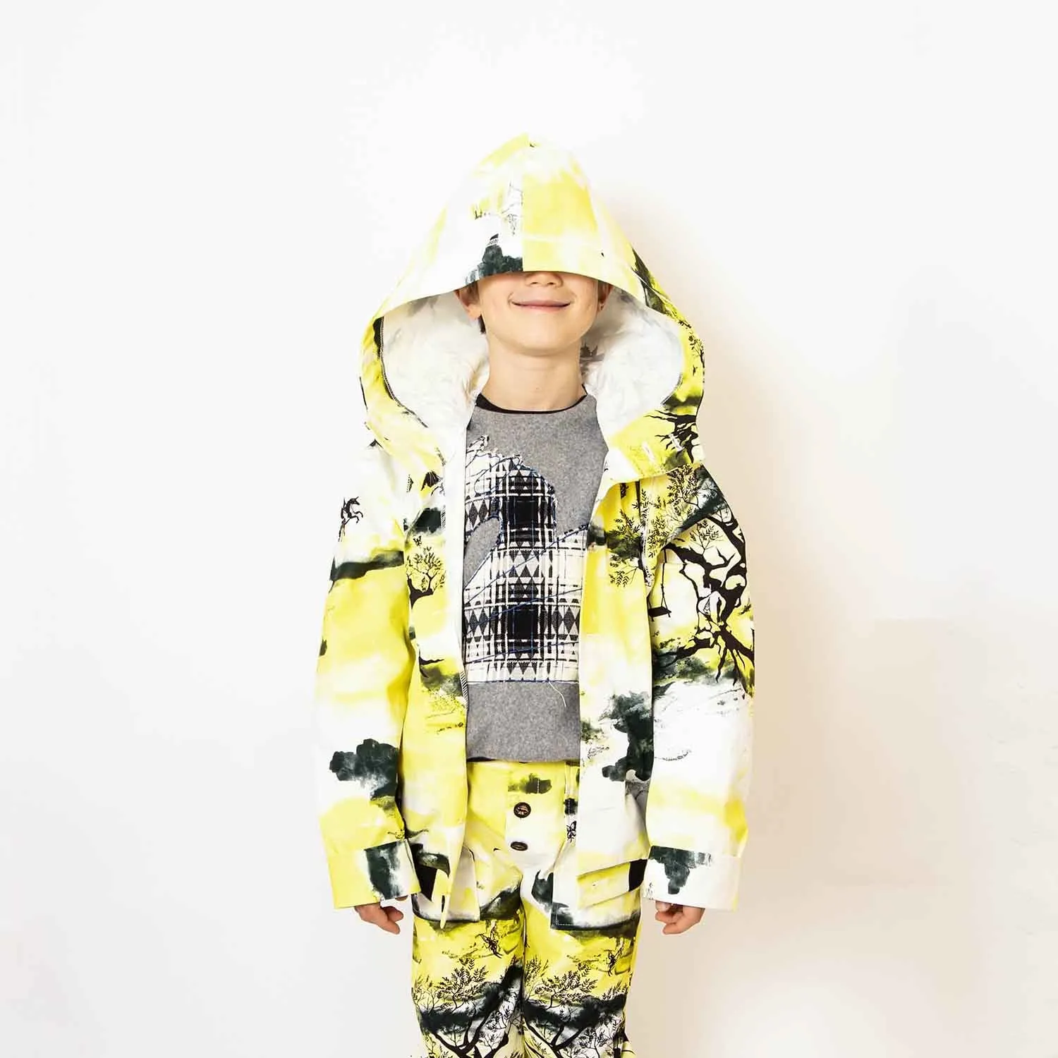 Kinderhoodie met print