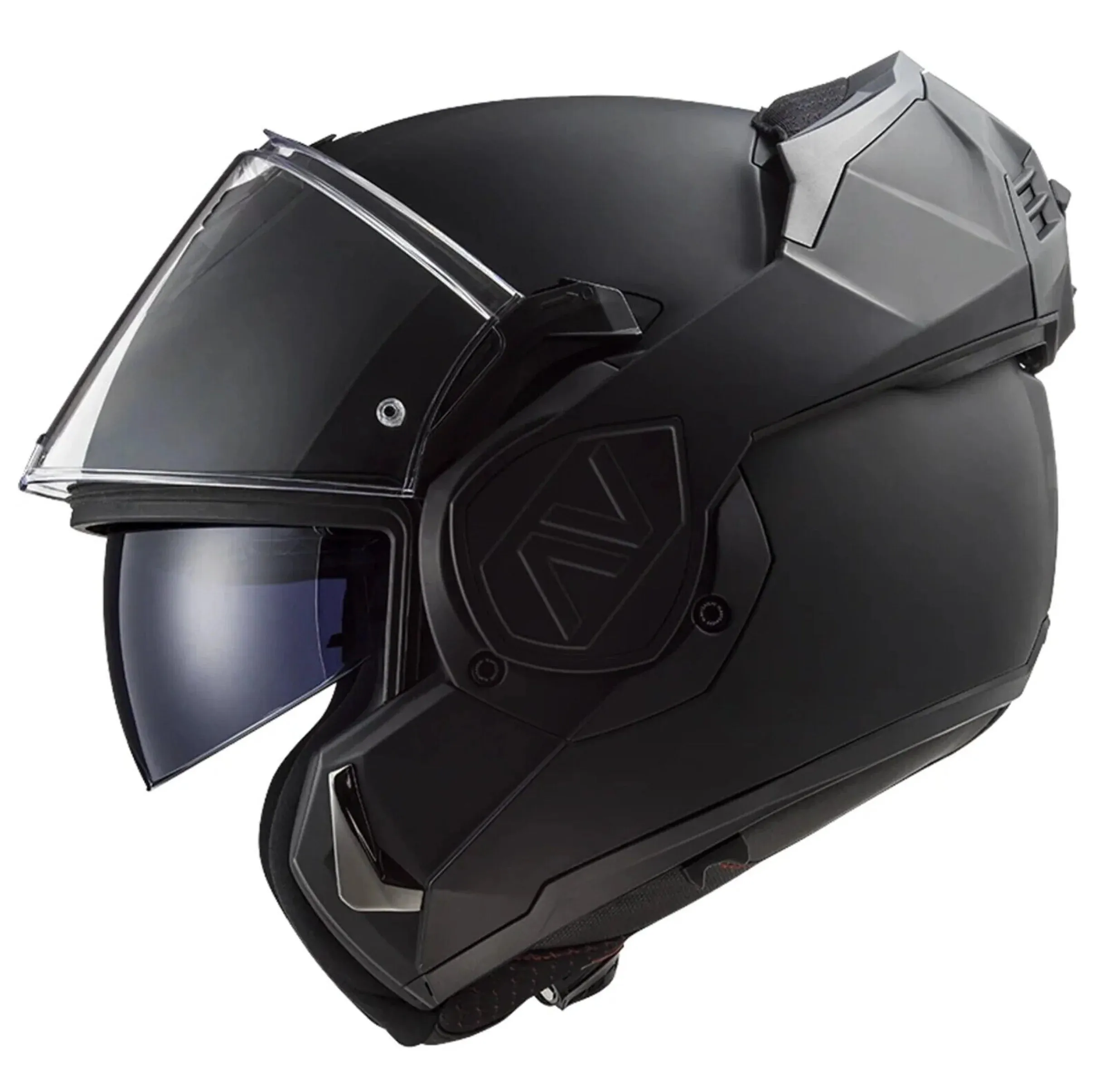 LS2 FF906 ADVANT Modular Flip Front Full / Open Face Motorcycle Helmet Gloss Black