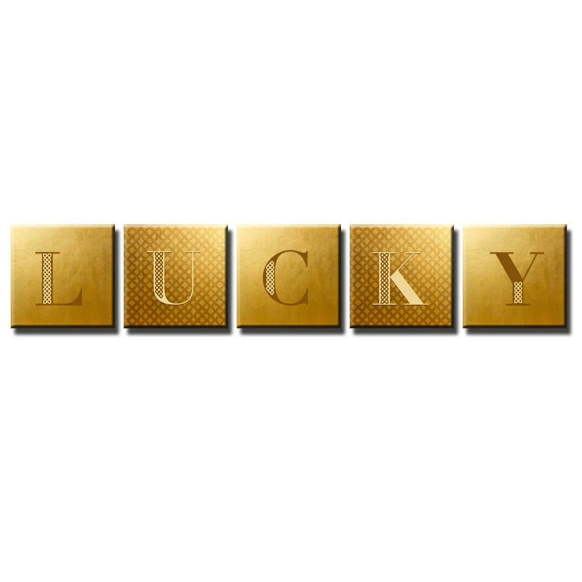 Lucky' 5-PC Canvas Art Set
