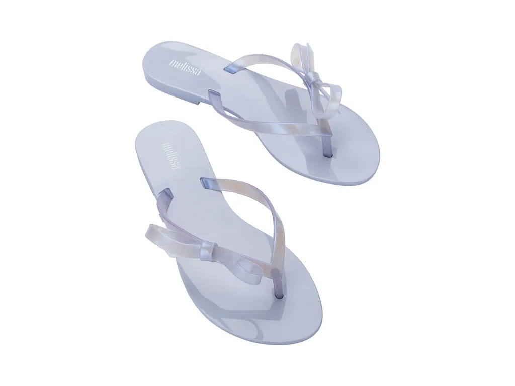 Melissa Harmonic Sweet VIII Ad Lilac-Pear Blue Flipflop