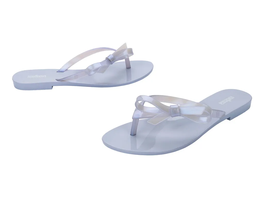 Melissa Harmonic Sweet VIII Ad Lilac-Pear Blue Flipflop