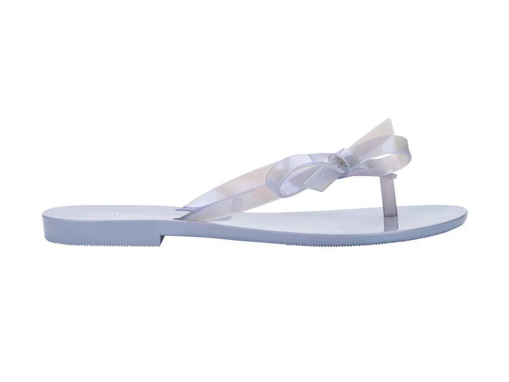 Melissa Harmonic Sweet VIII Ad Lilac-Pear Blue Flipflop