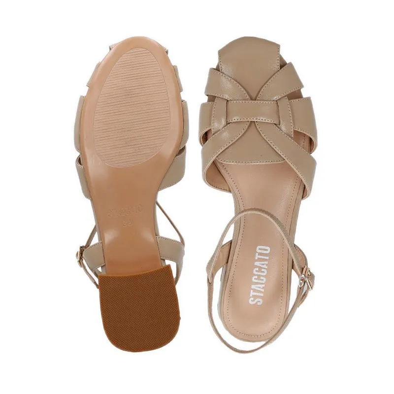 MJ2501AP1 Women's Flats - Apricot