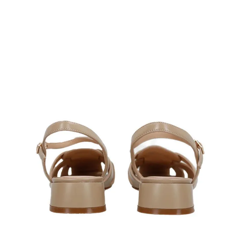 MJ2501AP1 Women's Flats - Apricot