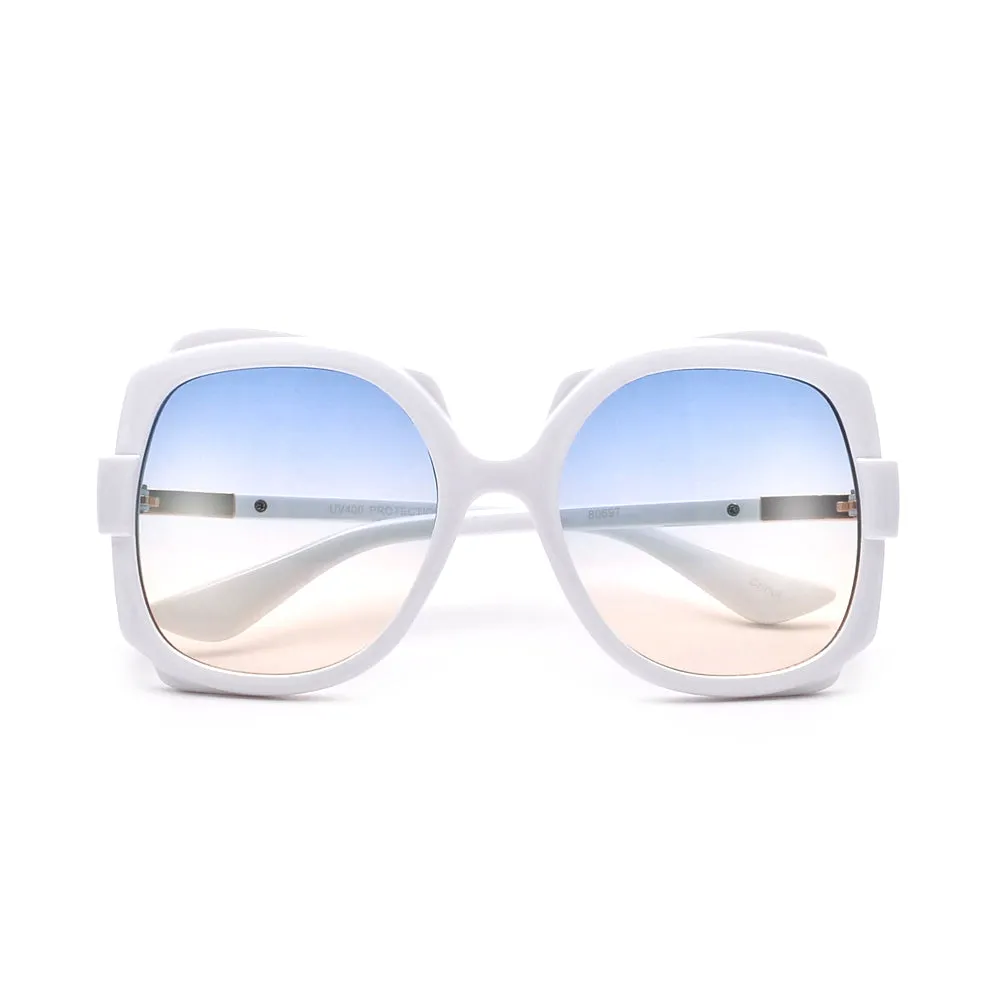 OVERSIZED CHIC ROUND STYLISH SUNNIES